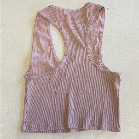 Zara Cropped Razor Back Tank - Picture 3 of 3